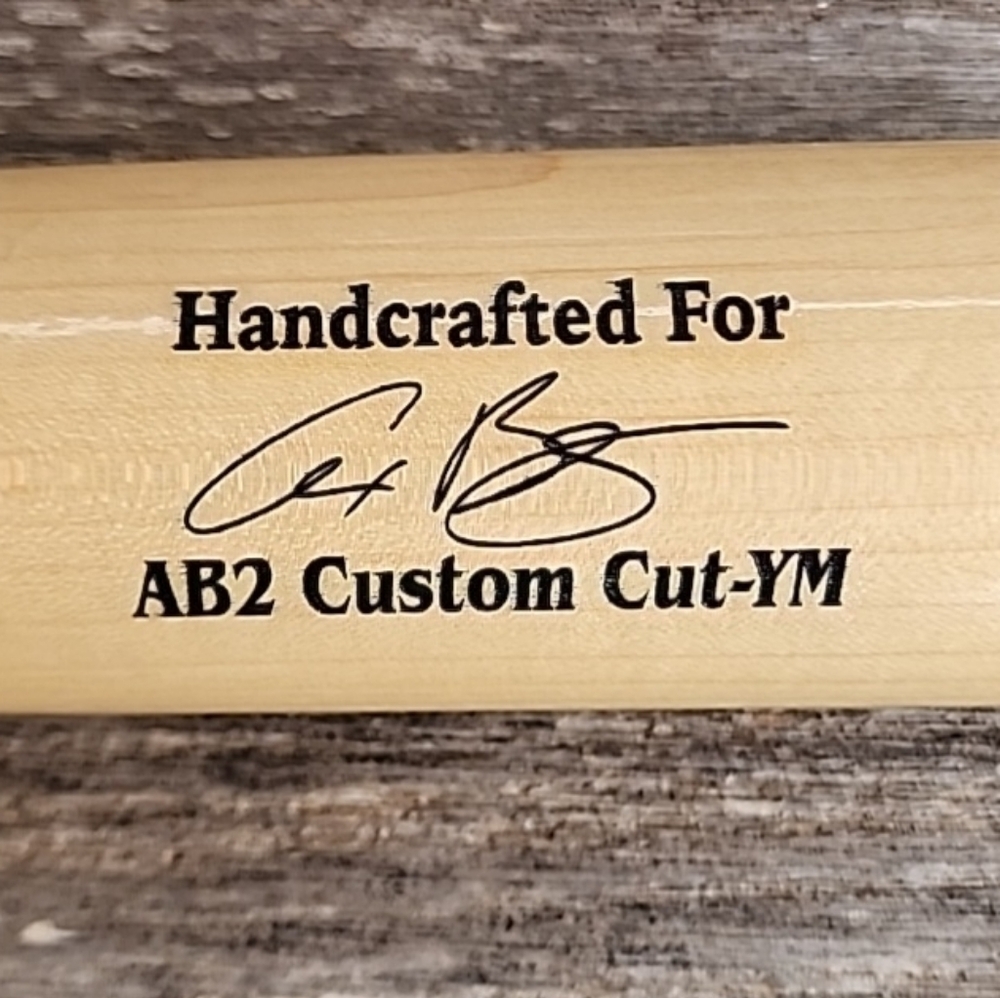 Marucci AB2 Custom Cut Pro-X  (Alex Bregman) (30")(27oz.)(-3) Maple Wood Bat. - Picture 7 of 13